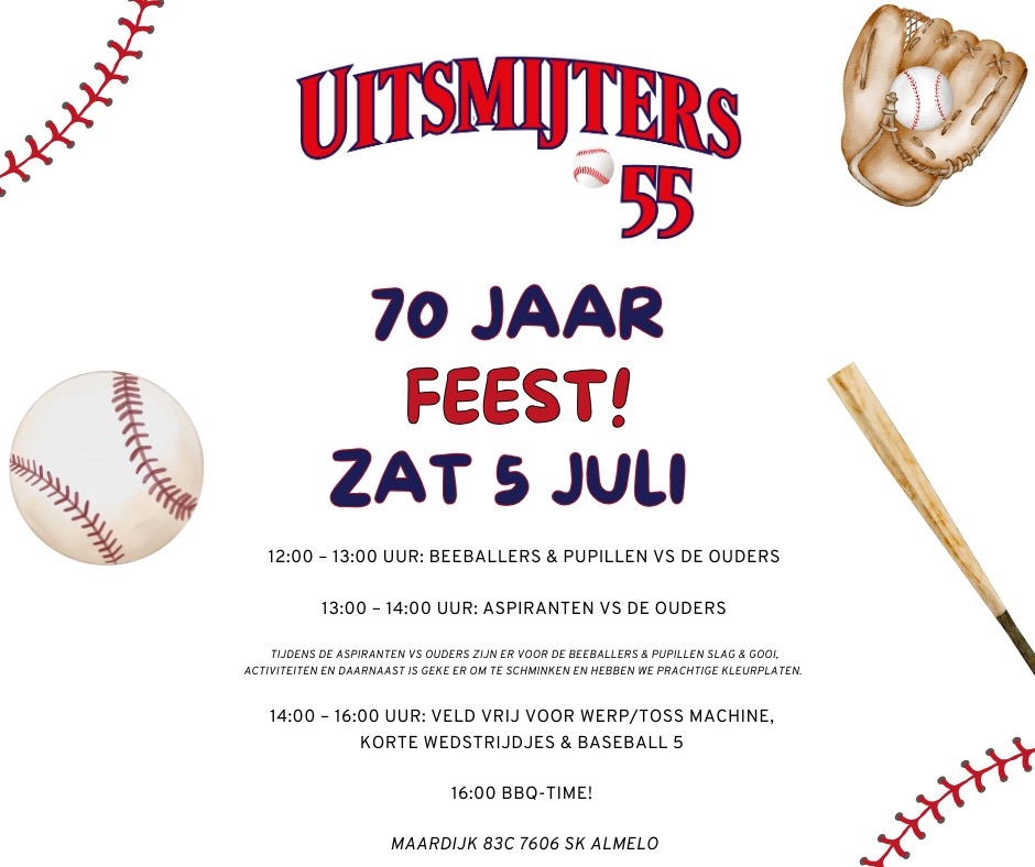 U55 bestaat 70 Jaar